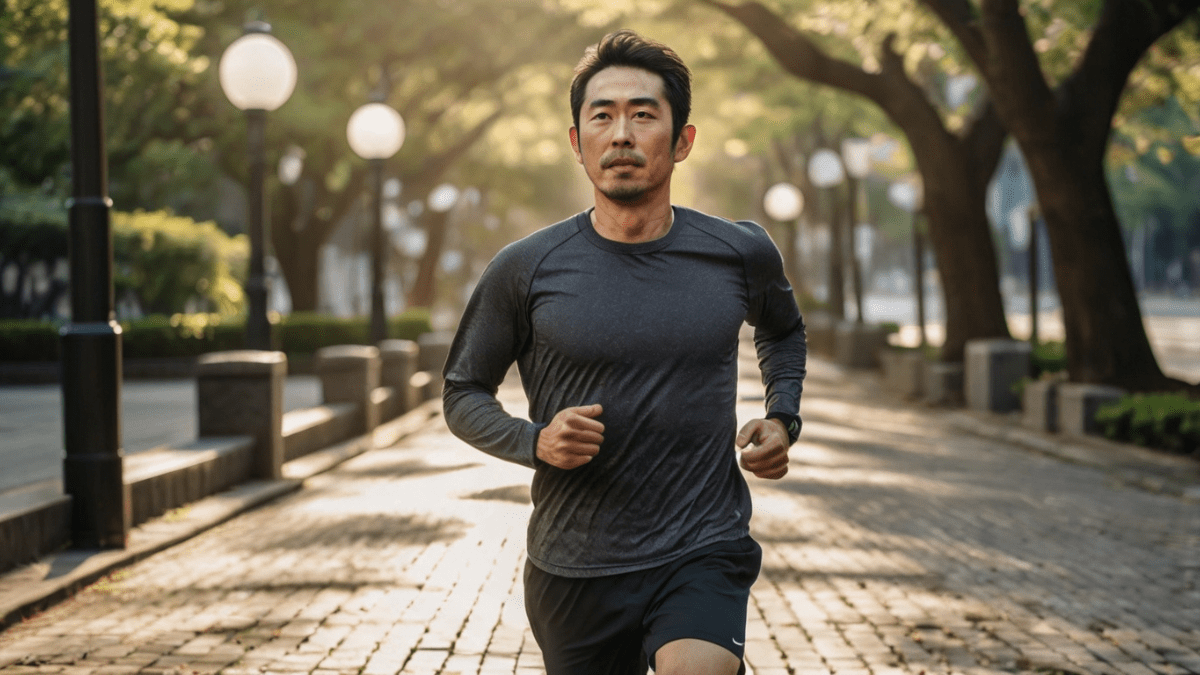 ダイエットをする男性