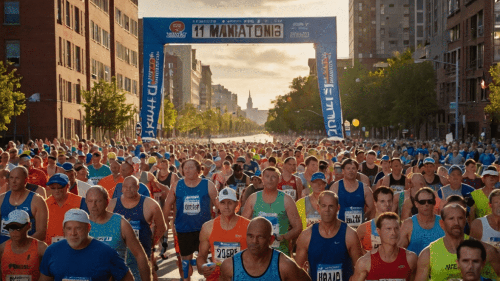 マラソンのスタート