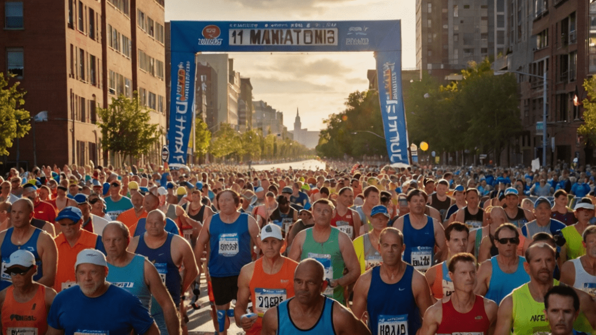 マラソンのスタート