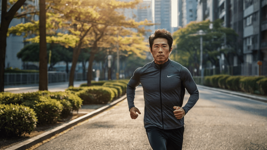 冬のランニング②