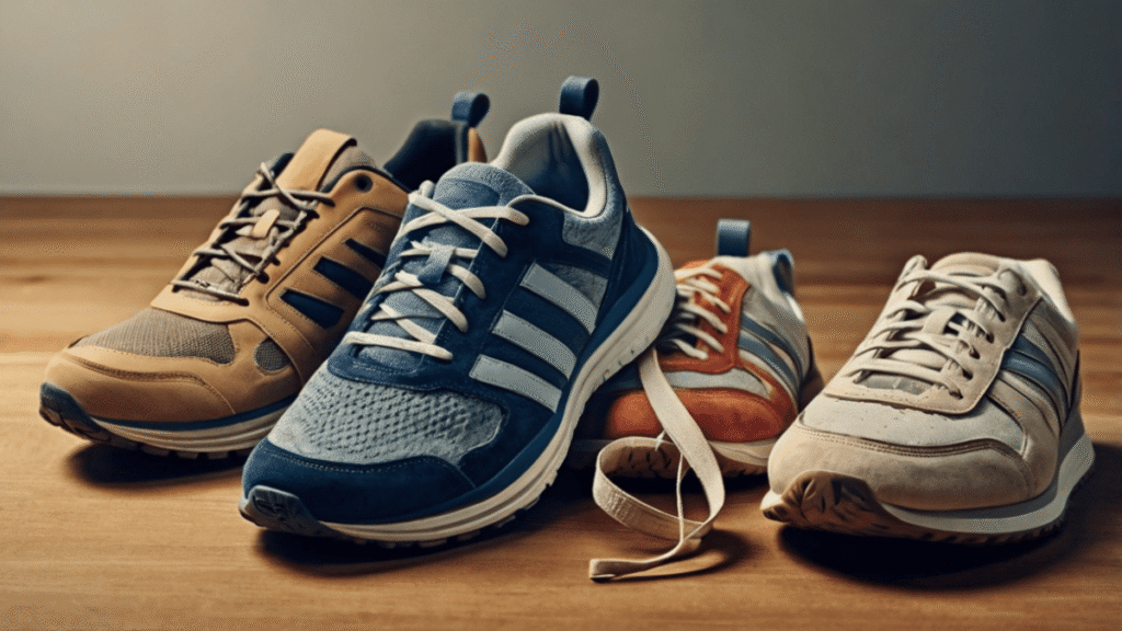 ランニングシューズとスニーカー