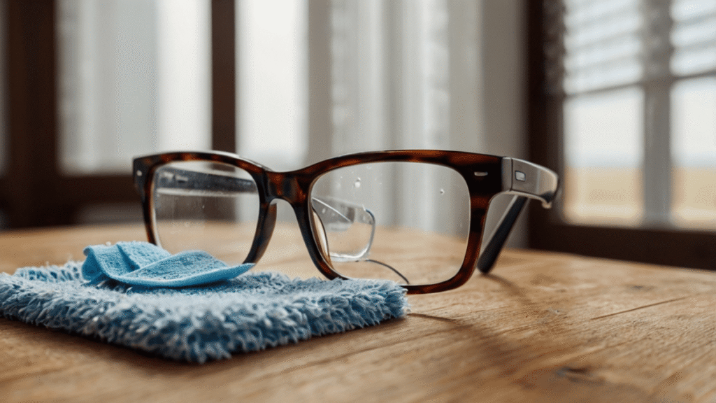メガネのメンテナンス